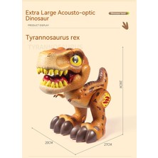 Shuangyou Yumuşak Kauçuk Dinozor Sesi ve Işık Oyuncakları Tyrannosaurus Rex'i Hareket Ettirecek Çocuklar ve Erkekler Için Hediyeler (Yurt Dışından)