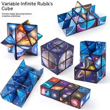 Shuangyou Yıldızlı Gökyüzü Çeşitliliği Rubik Küpü 3D Stereo Sonsuz Rubik Küpü (Yurt Dışından)