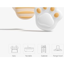 Shuangyou Kedi Pençesi Masa Köşesi Çarpışma Önleyici Çocuk Silikon Koruyucu Kapak (Yurt Dışından)