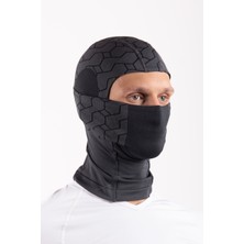 Oil Company Antrasit Balaklava Termal Kar Maskesi Unisex