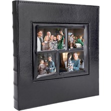 Lodos 500'Lük Deri Siyah 10 x 15 cm  Fotoğraf Albümü