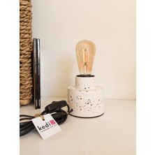 Kedi Creative Arts Terrazzo Tasarım Masa Lambası