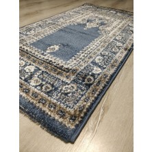 Yamalı Home Halı Sarayı 2 Adet Sihir Namazlık Seccade NM012 Mavi 60X115CM