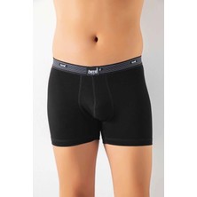 Hmd 420X3 Erkek 3'lü Modal Boxer-Siyah
