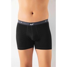 Hmd 423X3 Erkek 3'lü Bamboo Boxer-Siyah