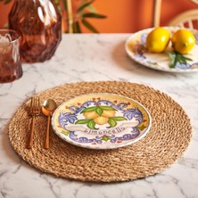 The Mia Limoncello Pasta Tabağı - 19 cm