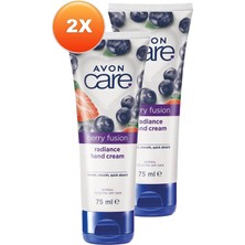 Avon Care Berry Fusion Yabanmersinli El Kremi 75 Ml. Ikili Set