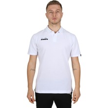 Diadora Pique Kamp T-Shirt Beyaz