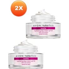 Avon Nutra Effects Soothe Nemlendirici Krem SPF20 50 Ml. Ikili Set