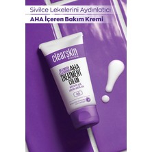 Avon Clearskin Blemish Clearing Aha Treatment Aha Içeren Cilt Için Arındırıcı Bakım Kremi 50 Ml. Üçlü Set