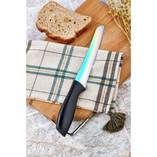 Cooker Lüx Bread Knife 34 cm Titanyum Çelik Ekmek Bıçağı