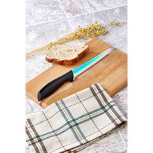 Cooker Lüx Bread Knife 34 cm Titanyum Çelik Ekmek Bıçağı