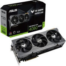 Asus Tuf Gamıng Geforce Rtx 4080 Super 16GB GDDR6X 256 Bit Dlss 3 Ekran Kartı