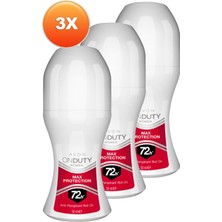 Avon Onduty Max Protection Kadın Roll-On 50 ml Üçlü Set