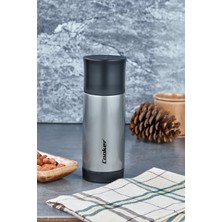 Cooker Ckr Plus 300 ml Trend Paslanmaz Çelik Termos Piknik Çay Kahve Kamp Ofis Termosu