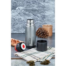 Cooker Ckr Plus 300 ml Trend Paslanmaz Çelik Termos Piknik Çay Kahve Kamp Ofis Termosu