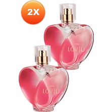 Avon Lov U Kadın Parfüm EDP İkili Set 50 ml