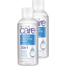 Avon Care Micellar Water 3 In 1 E Vitaminli Micellar Cilt Temizleme Suyu 150 Ml. Ikili Set
