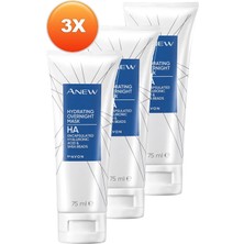 Avon Anew Nemlendirici Gece Maskesi 75 Ml. Üçlü Set