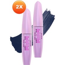 Avon Delightfull False Lash Maskara 10 Ml. Navy Ikili Set