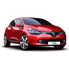 Rizline Renault Clio 4 2012-2019 Kırmızı Kenarlı Halı Paspas