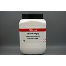 Zag Kimya Jelatin Toz (200 Bloom, Sığır) (Gıda Kalitesi) - 5 kg