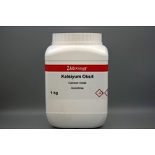 Zag Kimya Kalsiyum Oksit %95 (Teknik Kalite) - 1 kg