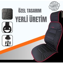 Space Oto Koltuk Minderi, Nissan Araçlara Uyumlu 2'li Set Özel Tasarım Minder Premium