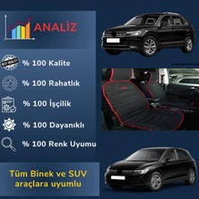 Space Oto Koltuk Minderi, Nissan Araçlara Uyumlu 2'li Set Özel Tasarım Minder Premium