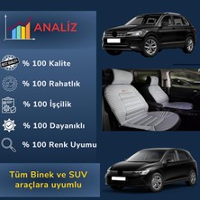 Space Oto Koltuk Minderi, Hyundai Araçlara Uyumlu 2'li Set Özel Tasarım Minder Premium