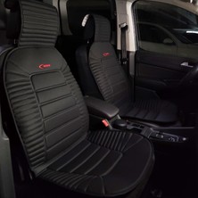 Space Oto Koltuk Minderi, Audi Araçlara Uyumlu 2'li Set Özel Tasarım Minder Premium