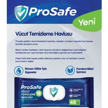 Prosafe Hasta Vücut Temizleme Havlusu 5 Paket 240 Yaprak