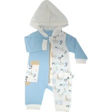 Tongs Baby 4721T Marchıng Band Fermuarlı Mavi Tulum