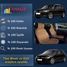 Space Oto Koltuk Minderi, Geely Araçlara Uyumlu 2'li Set Özel Tasarım Minder Premium