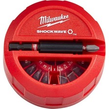 Milwaukee 15 Pcs Bits Uç Şet Shockwave Impact Duty