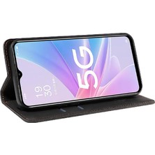 Yihang Boutique Oppo A78 5g Manyetik Folio Cüzdan Koruyucu Pu Deri Kılıf (Yurt Dışından)