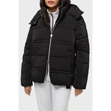 Ea7 Logolu Çıkarılabilir Kapüşonlu Regular Fit Mont Kadın Mont 6RTB09 Tndaz 1200