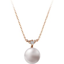 Sirius Pırlanta Fairytale Pırlanta Taşlı Inci Kolye 0402P0019