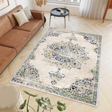 Eliana Home Dijital Baskı Yıkanabilir Kaymaz Taban Salon Halısı Ve Yolluk  Lna0798