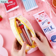 GongtuShop No.16 Tarzı Tulx Sevimli Kese Kalem Çantası Kawaii Kese Kalem Çantası Okula Dönüş Kalem Kutusu Kawaii Sevimli Okul Malzemeleri (Yurt Dışından)