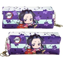 GongtuShop H04 Stili Hayalet Öğrenci Kalem Kutusu Anime Demon Slayer Blade Karikatür Baskı Kalem Çantası Kırtasiye Kalem Kutusu Kalem Işaretleyici Çanta Saklama Kılıfı (Yurt Dışından)