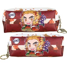GongtuShop H04 Stili Hayalet Öğrenci Kalem Kutusu Anime Demon Slayer Blade Karikatür Baskı Kalem Çantası Kırtasiye Kalem Kutusu Kalem Işaretleyici Çanta Saklama Kılıfı (Yurt Dışından)