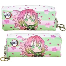GongtuShop H04 Stili Hayalet Öğrenci Kalem Kutusu Anime Demon Slayer Blade Karikatür Baskı Kalem Çantası Kırtasiye Kalem Kutusu Kalem Işaretleyici Çanta Saklama Kılıfı (Yurt Dışından)