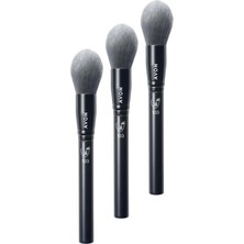 Avon Tam Örtücü Kubbeli Fondöten Fırçası Üçlü Set