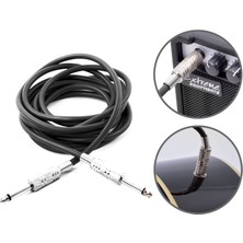 7Nota Pro Kablo Jak Fişli 5 Metre Siyah KJF5BK Tüm Müzisyenler için Tavsiye Edilir