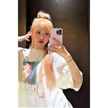 Krimo Fashion Kpop Blackpink Rose Jenny Beyaz Kalpli Telefon Charmı