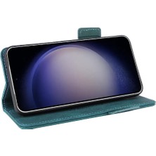 Yihang Boutique Samsung Galaxy S24/S24 Artı Kart Tutucu Kickstand Deri ile (Yurt Dışından)