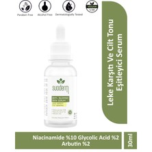 Suoderm Anti-Blemish Skin Care Serum Niacinamide %10 Glycolic Acid %2 Arbutin %2