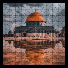 Dnslgrup Filistin Mescid-I Aksa 100 Parça Ahşap Puzzle