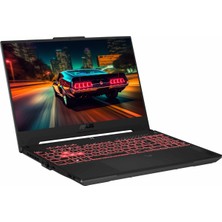 Asus Tuf Gaming A15 Amd Ryzen 7 7735HS 64GB 2tb SSD RTX4060/8GB 144HZ 15.6 Fhd W11H Taşınabilir Bilgisayar LP023 & Per4 Çanta LP023P374